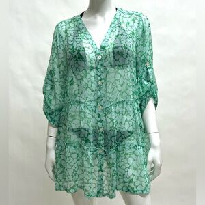 🔥🔥NWT CLUBZ BUTTON DOWN TUNIC🔥🔥